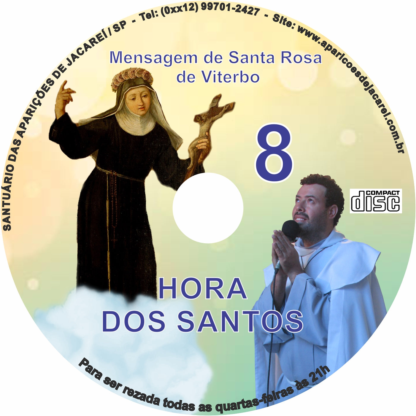 CD Hora dos Santos 8 CD Hora dos Santos 8